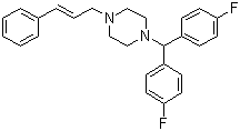 氟桂利嗪分子式结构图