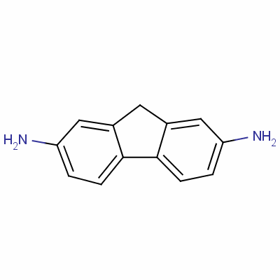 2,7-二氨基芴分子式结构图