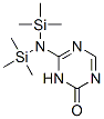 N-(三甲基硅基)-4-(三甲基硅氧基)-1,3,5-三嗪-2-胺分子式结构图