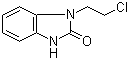 1-(2-氯乙基)-2,3-二氢苯并咪唑-2-酮分子式结构图