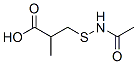 3-(乙酰胺甲硫基)丙酸分子式结构图