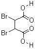 α,β-二溴丁二酸分子式结构图