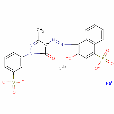 酸性红186分子式结构图