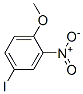 4-碘-2-硝基苯甲醚分子式结构图