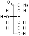 D-葡萄糖酸钠分子式结构图