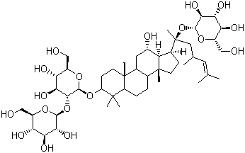 人参皂甙 Rd分子式结构图