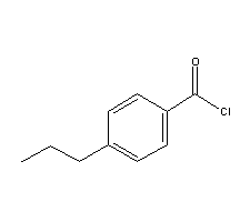 对丙基苯甲酰氯分子式结构图