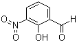 2-羟基-3-硝基苯甲醛分子式结构图