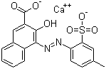 颜料红 57:1分子式结构图