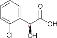 右旋邻氯扁桃酸分子式结构图