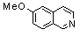 6-甲氧基异喹啉分子式结构图