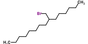 1-溴-2-己基癸烷分子式结构图