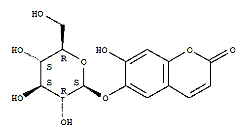 秦皮甲素分子式结构图