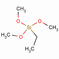 乙基三甲氧基硅烷分子式结构图