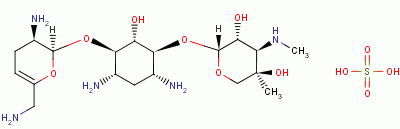 硫酸西梭霉素分子式结构图