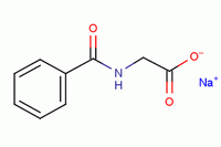 马尿酸钠分子式结构图