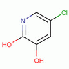 5-氯-2,3-二羟基吡啶分子式结构图