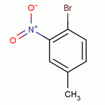 4-溴-3-硝基甲苯分子式结构图