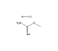 邻甲基异脲盐酸盐分子式结构图