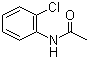 N-(2-氯苯基)乙酰胺分子式结构图