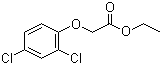 2,4-滴酸乙酯分子式结构图