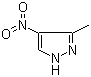 3-甲基-4-硝基吡唑分子式结构图