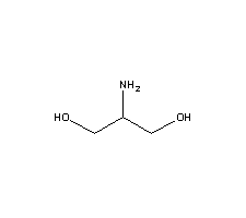 2-氨基-1,3-丙二醇分子式结构图