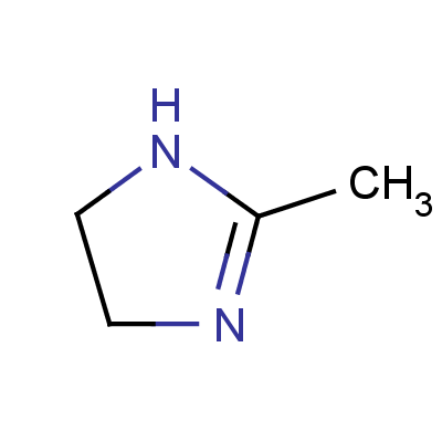 2-甲基-2-咪唑啉分子式结构图