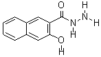 3-萘酚-2-甲酸肼分子式结构图