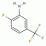 2-氟-5-三氟甲基苯胺分子式结构图