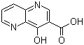 4-羟基-1,5-萘啶-3-羧酸分子式结构图