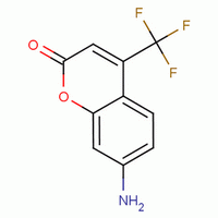 7-氨基-4-三氟甲基香豆素分子式结构图