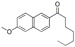 6-甲氧基-2-萘庚酮分子式结构图