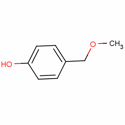 4-甲氧甲基苯酚分子式结构图