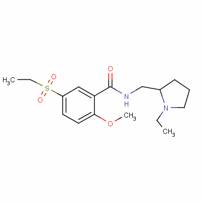 舒托必利分子式结构图