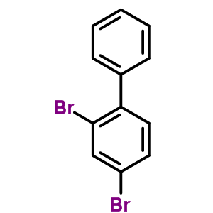 2,4-二溴联苯分子式结构图