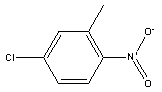 5-氯-2-硝基甲苯分子式结构图