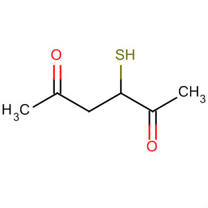 3-巯基-2,5-己二酮分子式结构图