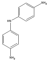 4,4'-二氨基二苯胺分子式结构图