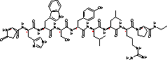 亮丙瑞林分子式结构图