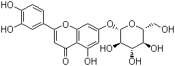 木犀草苷分子式结构图