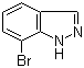 7-溴-1H-吲唑分子式结构图