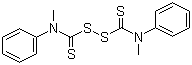 二硫化二甲基二苯基秋兰姆分子式结构图