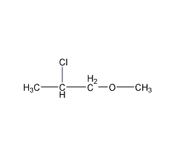 2-氯丙基甲醚分子式结构图