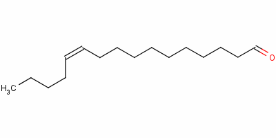 顺-11-十六碳醛分子式结构图