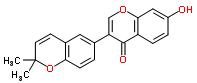 补骨脂异黄酮分子式结构图