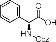 Cbz-L-苯甘氨酸分子式结构图