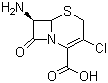 7-氨基-3-氯-3-头孢环-4-羧酸分子式结构图