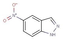 5-硝基吲唑分子式结构图