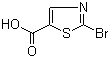 2-溴-5-羧基噻唑分子式结构图